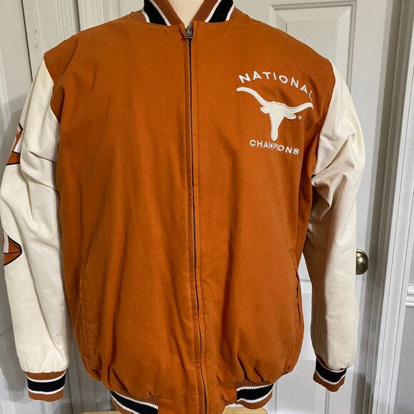 VINTAGE Commemorative UT Championship Jacket by GIII Sports by Carl Banks - Picture 2 of 11